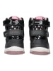 Geox Stiefelette in Schwarz/Rosa