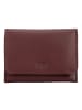 Jost Arva Geldbörse RFID Schutz Leder 12 cm in wine
