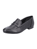 rieker Mokassin Slipper in Schwarz