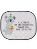 Mr. & Mrs. Panda sonnenschutz Koala Geschenk mit Spruch in Grau Pastell