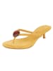 Ital-Design High-Heel Sandalette in Gelb