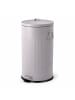 relaxdays Mülleimer in Grau - 40 Liter