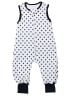 TupTam Baby Ganzjahresschlafsack mit Beinen 2,5 Tog in white denim