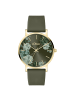 s.Oliver Armbanduhr Modern Statement in grün