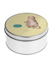 Mr. & Mrs. Panda Teedose Katze Fressen ohne Spruch in Gelb Pastell