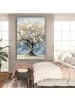 OnlyWow Leinwand Bilder Goldfarben