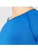 SMILODOX Crop Longsleeve Maysa in Blau