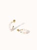 PURELEI Ohrringe Organic Pearl Gold