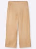sheego Hose lang in camel