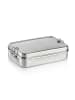 Gourmetmaxx Lunchbox Klick-it 2-tlg. - 18 x 11 x 5cm - Edelstahl