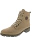 rieker Schnürstiefelette Beige