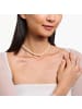 Thomas Sabo Choker Stern Mit Perlen Und Weißer Kaltemaille in silber, weiß