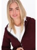 Schmuddelwedda Jacket in burgundy melange