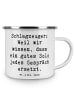 Mr. & Mrs. Panda Teetasse Spruch Schlagzeug Solo mit Spruch in Weiß