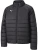 Puma Winterjacke "TeamLIGA Padded Jacket Zip" in Schwarz