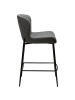 ebuy24 Counterstuhl Glam Dunkel Grau 49 x 58 cm