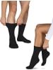 normani 3 Paar Alpaka-Vollplüschsocken in Schwarz/Schwarz/Anthrazit