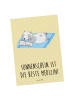 Mr. & Mrs. Panda Postkarte Sommer Sonnenschein mit Spruch in Gelb Pastell