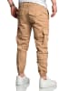 Amaci&Sons Cargo Jogger-Chino PLANO in Beige