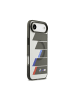 COFI 1453 BMW M Tricolor Handyhülle mit IML Oberfläche und Metalltasten in Grau