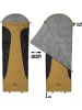Normani Outdoor Sports Ultralight-Schlafsack (RV links) Runty in Gelb/Schwarz