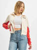 adidas adidas Damen adidas Trainingsjacke in wonder white/vivid red