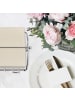relaxdays Serviettenhalter in Silber