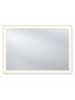 relaxdays Badspiegel "Touch" - (B)100 x (H)60 x (T)3,5 cm