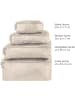 normani Packwürfel-Set mit Waschbeutel Tunja in Beige