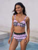 WITT WEIDEN Bikini-Slip in violett-schwarz-bedruckt