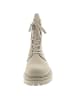 rieker Schnürstiefel Beige