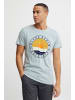 BLEND T-Shirt BHBammer in Blau