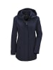 GOLDNER Kurzgröße:  Dünne wasserabweisende Softshelljacke in marine