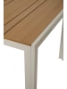 ebuy24 Gartentisch Noah Teak 205 x 90 cm