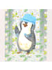Mr. & Mrs. Panda Deko Laterne Pinguin Duschen ohne Spruch in Transparent