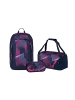 Satch Schulrucksack-Set AIR "Seismic Pink" 3-tlg. in Pink