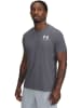 Under Armour Sportshirt "Heatgear Fitted T-Shirt" in Grau