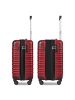 Wenger Amplar Evo 4 Rollen Kabinentrolley S 53 cm mit Dehnfalte ruby