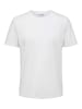 SELECTED HOMME T-Shirt 'Aspen' in weiß