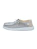 Hey Dude Mokassins in Silber