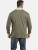 Charles Colby Sweatshirt EARL GARWY in oliv melange