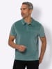 Sieh an! Kurzarm-Poloshirt in jade