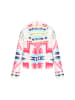IZIA Women Cardigan in offwhite multicolor