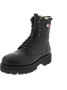 TOMMY JEANS Urban Warmlined Boot Schnürstiefel Schwarz