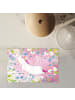 Mr. & Mrs. Panda Puzzle Einhorn Yoga ohne Spruch in Rot Pastell