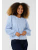 CULTURE Langarm-Bluse CUmaldi Relaxed fit in Forever Blue