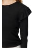Alexa Dash Blouse in Schwarz