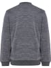 Hummel Reißverschluss T-Shirt Hmljr Wool Kinder in DARK GREY MELANGE