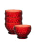 Villeroy & Boch 4er Set Dessertschalen Boston Coloured ø 11,7 cm in Rot