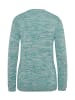 GOLDNER Pullover Pullover mit Glanzgarn in salbei / melange
